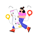 پیش‌نمایش فایل girl-searching-map-navigation-8324759 از پک نقشه و مسیریابی