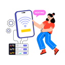 پیش‌نمایش فایل girl-doing-application-hosting-8628894 از پک خدمات وب