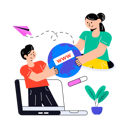 پیش‌نمایش فایل girl-domain-transfer-8628864 از پک خدمات وب