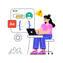 پیش‌نمایش فایل girl-working-on-adaptive-interface-testing-8628896 از پک خدمات وب