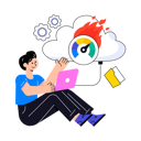 پیش‌نمایش فایل man-checking-downloading-speed-8628865 از پک خدمات وب