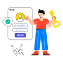 پیش‌نمایش فایل man-doing-secure-login-8628876 از پک خدمات وب