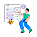 پیش‌نمایش فایل man-doing-web-testing-8628890 از پک خدمات وب