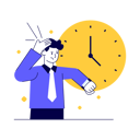 پیش‌نمایش فایل man-checking-time-8693999 از پک نَلو