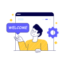 پیش‌نمایش فایل welcome-page-8693993 از پک نَلو