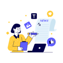 پیش‌نمایش فایل journalist-writing-article-8803005 از پک نَلو – مجموعه ۳