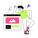 پیش‌نمایش فایل man-designing-landing-page-8949497 از پک اشتیاق سفر