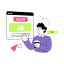 پیش‌نمایش فایل man-posting-blog-8949513 از پک اشتیاق سفر