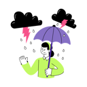 پیش‌نمایش فایل woman-with-umbrella-and-enjoying-rain-8949515 از پک اشتیاق سفر