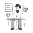 پیش‌نمایش فایل businessman-working-on-laptop-9701611 از پک فعالیت‌ها افراد – مجموعه ۲