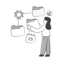 پیش‌نمایش فایل file-management-9701614 از پک فعالیت‌ها افراد – مجموعه ۲