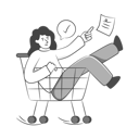 پیش‌نمایش فایل girl-doing-shopping-9701625 از پک فعالیت‌ها افراد – مجموعه ۲