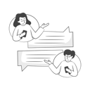 پیش‌نمایش فایل online-chatting-9701626 از پک فعالیت‌ها افراد – مجموعه ۲
