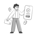 پیش‌نمایش فایل online-payment-9701588 از پک فعالیت‌ها افراد – مجموعه ۲