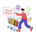 پیش‌نمایش فایل black-friday-shopping-sale-10216031 از پک خرید آنلاین و تجارت الکترونیک