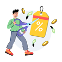 پیش‌نمایش فایل boy-is-saving-by-doing-discount-shopping-10216010 از پک خرید آنلاین و تجارت الکترونیک