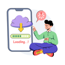 پیش‌نمایش فایل download-loading-10215931 از پک بارگذاری