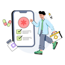 پیش‌نمایش فایل doctor-healthcare-app-10215989 از پک پزشکی و مراقبت‌های بهداشتی