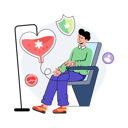 پیش‌نمایش فایل donating-blood-10215991 از پک پزشکی و مراقبت‌های بهداشتی