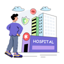 پیش‌نمایش فایل hospital-building-10215973 از پک پزشکی و مراقبت‌های بهداشتی