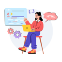 پیش‌نمایش فایل html-programmer-10216065 از پک توسعه وب