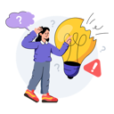پیش‌نمایش فایل bad-idea-10215966 از پک بازاریابی و SEO