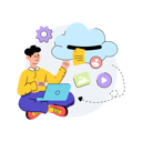 پیش‌نمایش فایل cloud-media-10215943 از پک بازاریابی و SEO