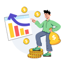 پیش‌نمایش فایل financial-growth-10215947 از پک بازاریابی و SEO