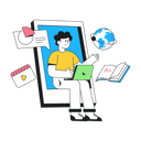 پیش‌نمایش فایل e-learning-10393894 از پک مدرسه و آموزش
