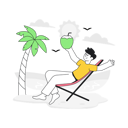 پیش‌نمایش فایل man-relaxing-at-beach-10393840 از پک تعطیلات