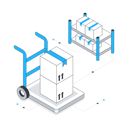 پیش‌نمایش فایل delivery-on-pushcart-11291196 از پک خدمات تحویل کالا