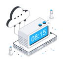 پیش‌نمایش فایل digital-clock-11874278 از پک دستگاه‌های الکترونیکی