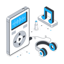 پیش‌نمایش فایل music-player-11874294 از پک دستگاه‌های الکترونیکی