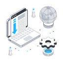 پیش‌نمایش فایل landing-page-in-laptop-11874132 از پک بازاریابی دیجیتال