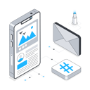 پیش‌نمایش فایل mobile-media-and-mail-11874111 از پک بازاریابی دیجیتال