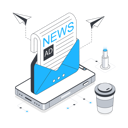 پیش‌نمایش فایل newsletter-11874095 از پک بازاریابی دیجیتال