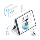 پیش‌نمایش فایل online-chat-bots-11874149 از پک بازاریابی دیجیتال