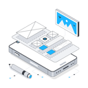 پیش‌نمایش فایل mobile-wire-framing-11875055 از پک سئو و بازاریابی