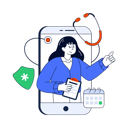 پیش‌نمایش فایل doctor-available-for-online-consultation-through-mobile-app-12174379 از پک پزشکی و مراقبت‌های بهداشتی