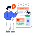 پیش‌نمایش فایل doctor-looking-at-patient-card-12174366 از پک پزشکی و مراقبت‌های بهداشتی