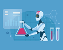 پیش‌نمایش فایل robot-doing-research-on-blood-sample-2496380 از پک علوم پزشکی
