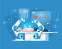 پیش‌نمایش فایل robotic-arm-doing-operation-of-human-2496376 از پک علوم پزشکی