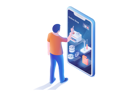 پیش‌نمایش فایل man-using-online-car-service-app-2953468 از پک خدمات خودرو