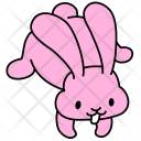پیش‌نمایش فایل bunny-108 از پک مجموعه آیکون پرش خرگوش