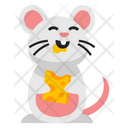 پیش‌نمایش فایل cute-mouse-eating-cheese-9633876 از پک موش بانمک