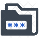 پیش‌نمایش فایل folder-password-8564289 از پک مجموعه آیکون امنیت - 1
