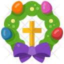 پیش‌نمایش فایل wreath-5490903 از پک عید پاک