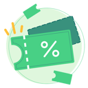 پیش‌نمایش فایل discount-coupon-8316262 از پک تجارت الکترونیک خالی