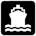 پیش‌نمایش فایل boat-8 از پک علائم نماد AIGA