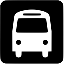پیش‌نمایش فایل bus-12 از پک علائم نماد AIGA